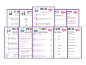 Senior - 10 Printable Games Bundle - Featured image