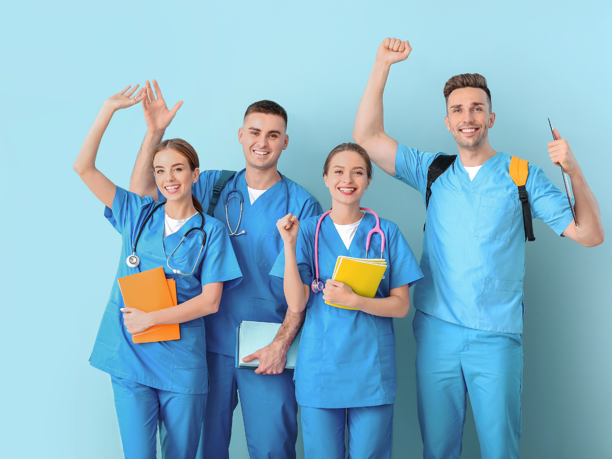 Happy Nurses during Nurse Week
