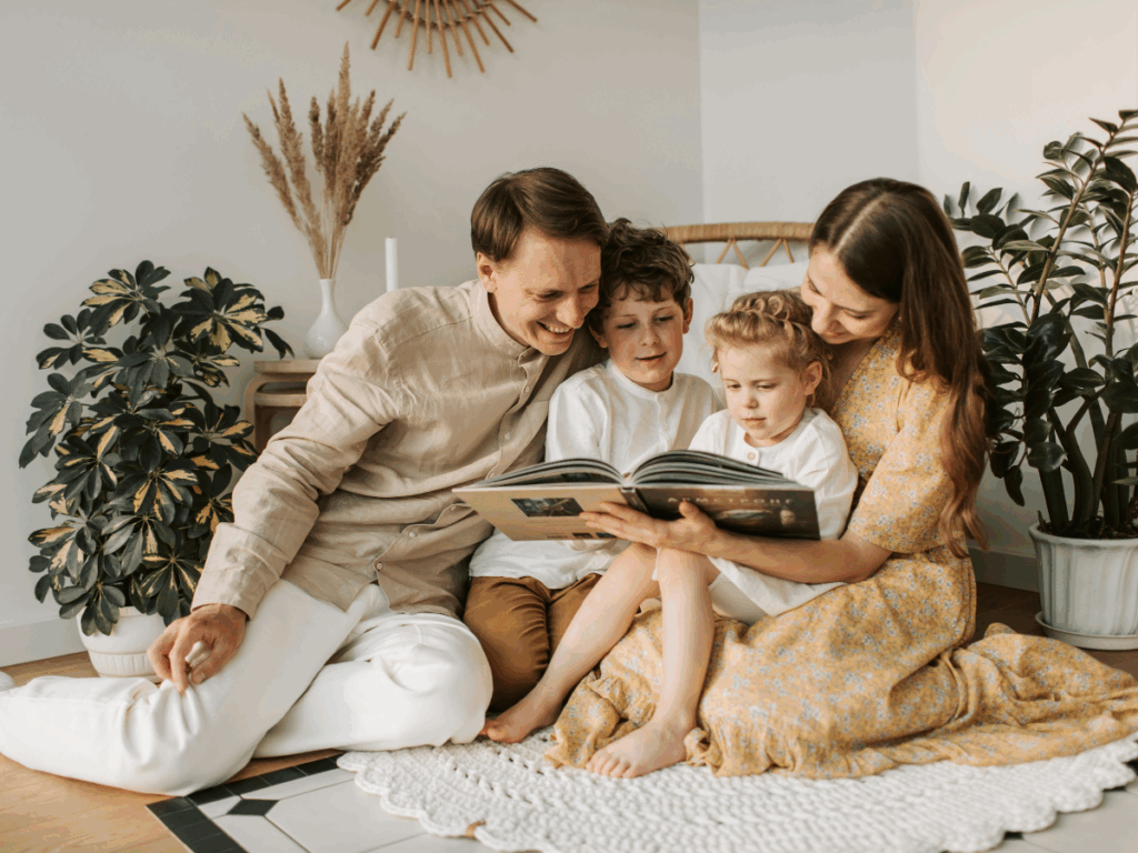 Screen-Free Challenge Family